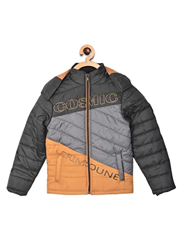 Image of Crimsoune Club Boy Multi Colourblocked Detachable Hood Jacket
