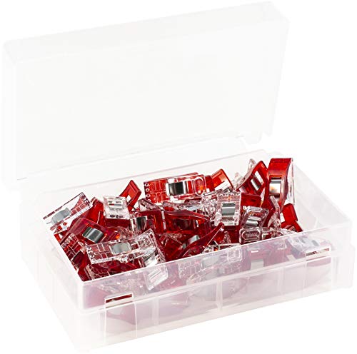 Clover Wonder Clips, Red (50 Pieces) - alternate view 1 of 4