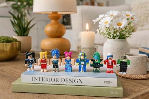 Image of Gifts - Rob- Lox Building Block Set for Kids, 8 Pcs Mini Figures Play Set, Action Figures | Creative Building Toys for Boys & Girls Age 6+