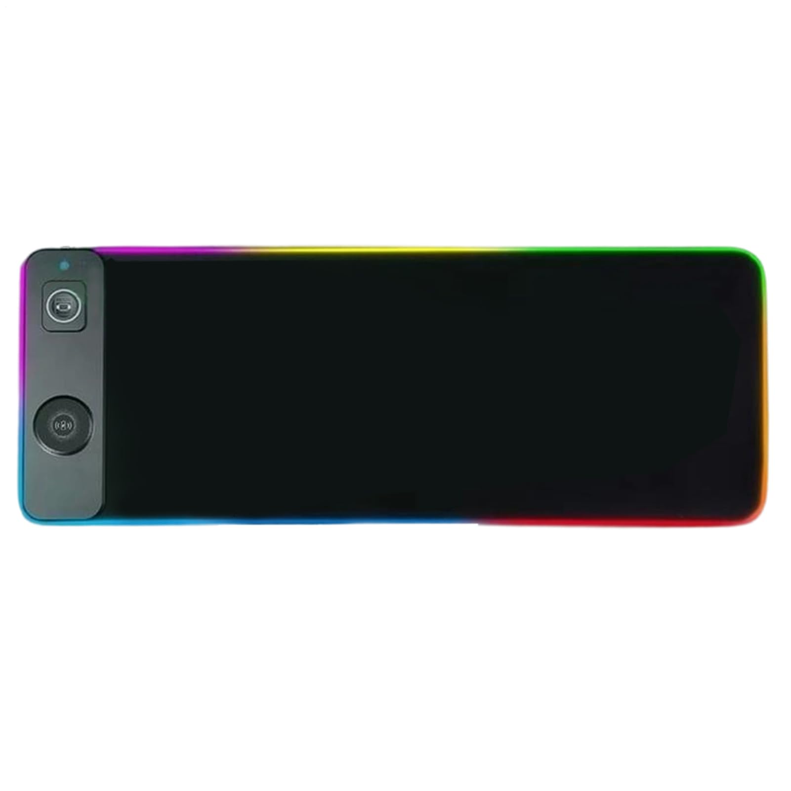 Tappetino Mouse RGB Ricaricatore Wireless Impermeabile RGB 15W | 80x30 cm Mouse Pad Gaming Ricarica Rapida Magnetica Antiscivolo Per PC Gaming Smartphone Laptop Scrivania Sala Giochi