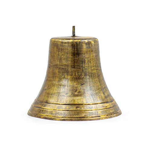 Beachcombers B22712 Iron Anchor Bell Drop, 17.72-inch High