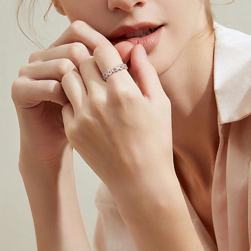 milacolato 925 sterling silver ring 18k gold plated daisy flower ring paved with coloful cubic zirconia high polished comfort fit sunflower stacking statement wedding band ring for women