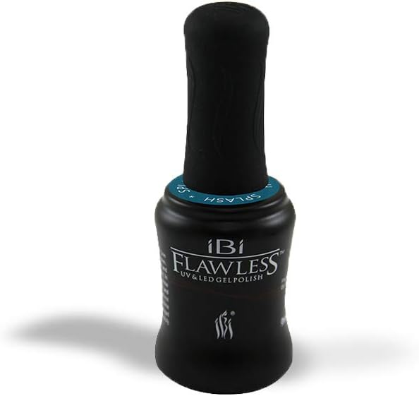 IBIFlawless UV/LED Gel Nail Polish Diva Collection|Soak Off Nail Gel|Professional 21 Day Gel Polish | Chip free High Shine Gel Nail Polish | Odorless Soak Nail Art Manicure Gel | (15ML, Splash)
