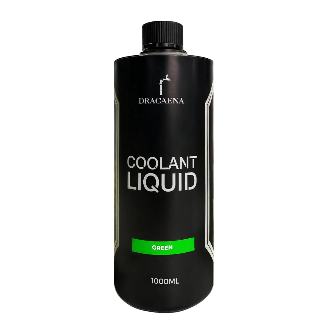 Dracaena.io 33.8oz/ 1000ml PC Cooling Fluid, Colored Liquid, New Formula Premixed Solution for Computer Cooling Systems (Green)