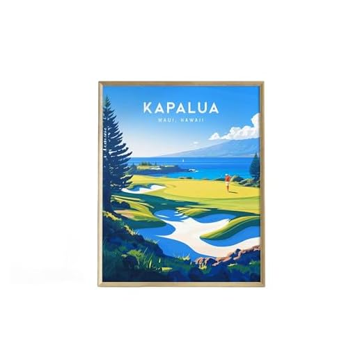 Kapalua Golf Course Framed Wall Art