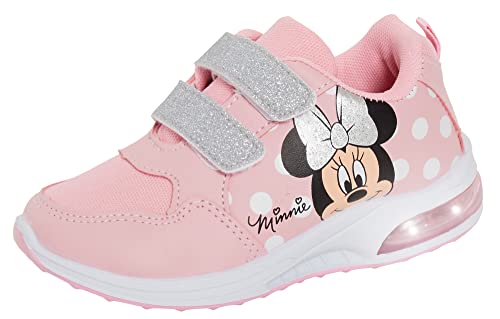 Disney Minnie Mouse - Zapatillas deportivas con luces LED