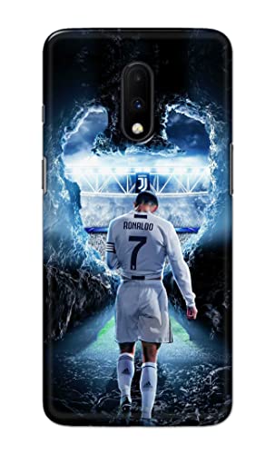 Image of Printed Hard Back Cover Case for OnePlus 6T | OnePlus 7 Back Cover (Footbal Legend) -702