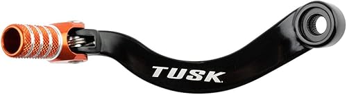 Miniatura 1 de TUSK Palanca de cambios plegable punta negra/naranja para KTM 690 Enduro R 2019-2024