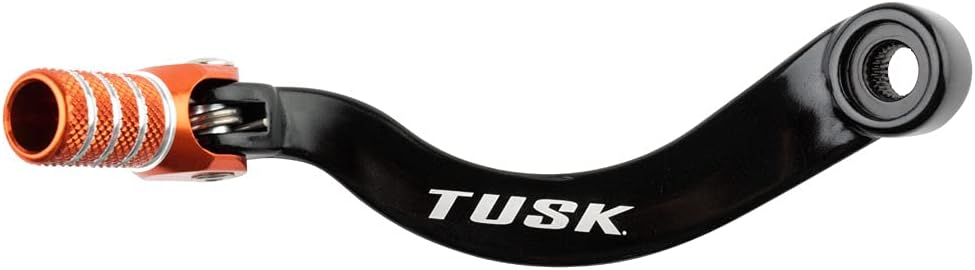 TUSK Folding Shift Lever Black/Orange Tip for KTM 690 Enduro R 2019-2024
