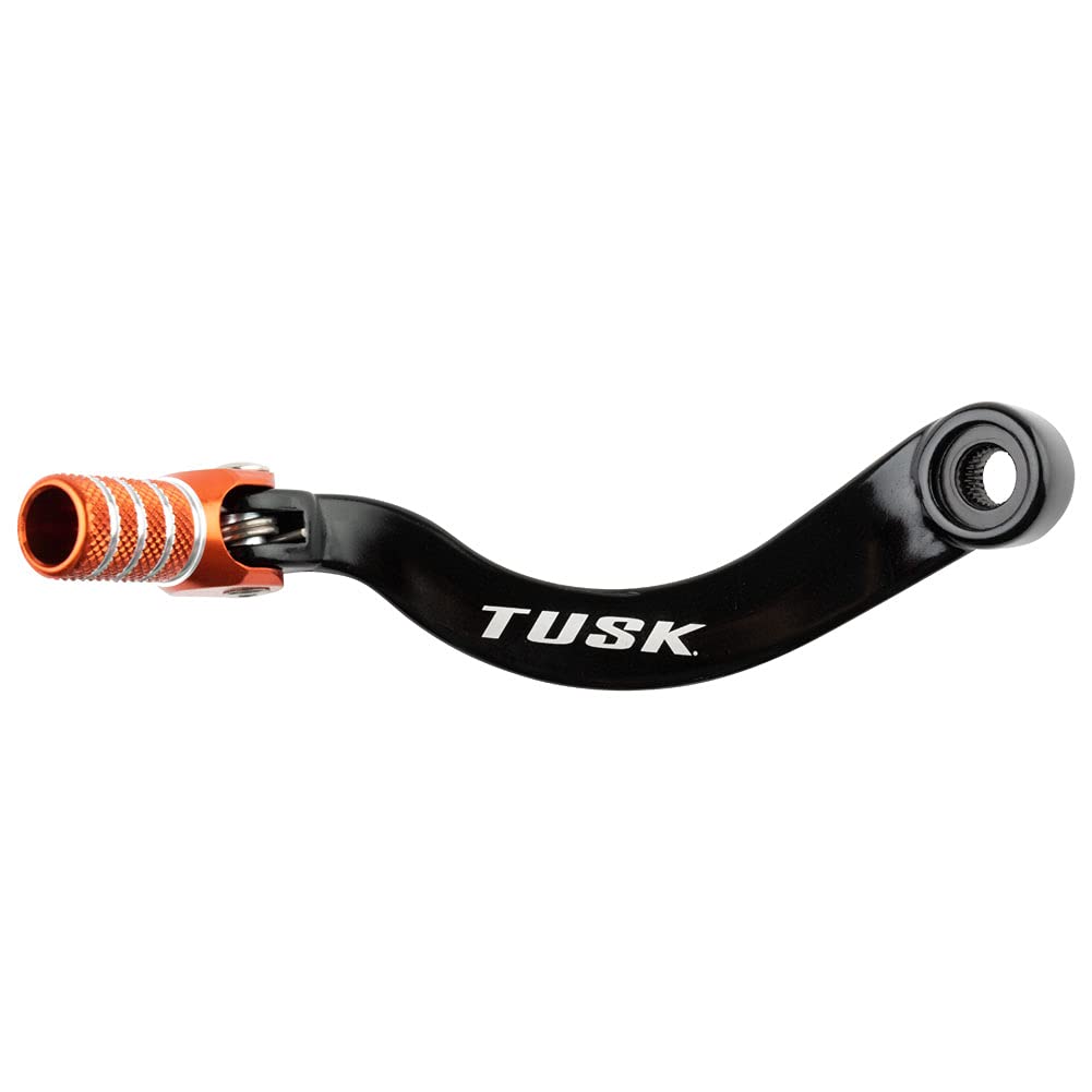 Amazon.com: TUSK Folding Shift Lever Black/Orange Tip for KTM 690