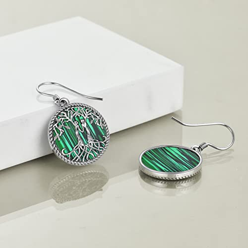 Image of YFN Sister Earrings Gifts from Sister, Sterling Silver Crystal Sister Earrings Jewelry, Birthday Jewelry Gift for Sisters