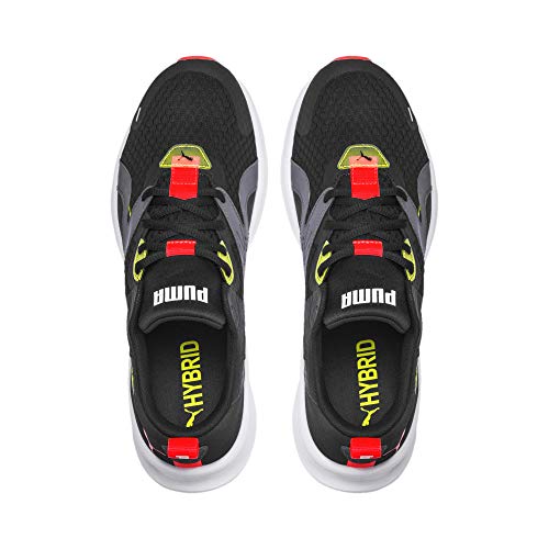 Image of Puma Men Hybrid Fuego Black-Yellow Alert