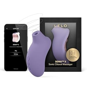 LELO SONA 3 Female Sonic Massager with Bluetooth App,...