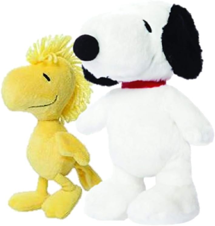Peanuts Snoopy and Woodstock Plush Set