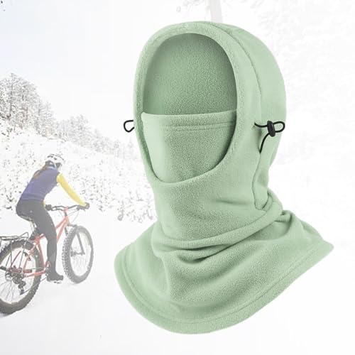 Vaveren Balaclava térmica com capuz para clima frio, leve, feminina, máscara facial para snowboard,