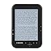 Produktbild E-BOOK-Reader| 6 Zoll E-Reader, E-Ink elektronischer Tintenbildschirm, Handschrift, blauer Lederbezug, Anzeige mit 1024x768 Auflösung, 1 Paar Kopfhörer, 300DPI blaue Abdeckung 16GB 8GB 4GB (Schwarz)