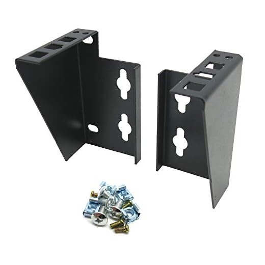 CNAweb 1U 19-Inch Steel Wall or Relay Rack Mountable Simple Vertical Rack and Server Rack