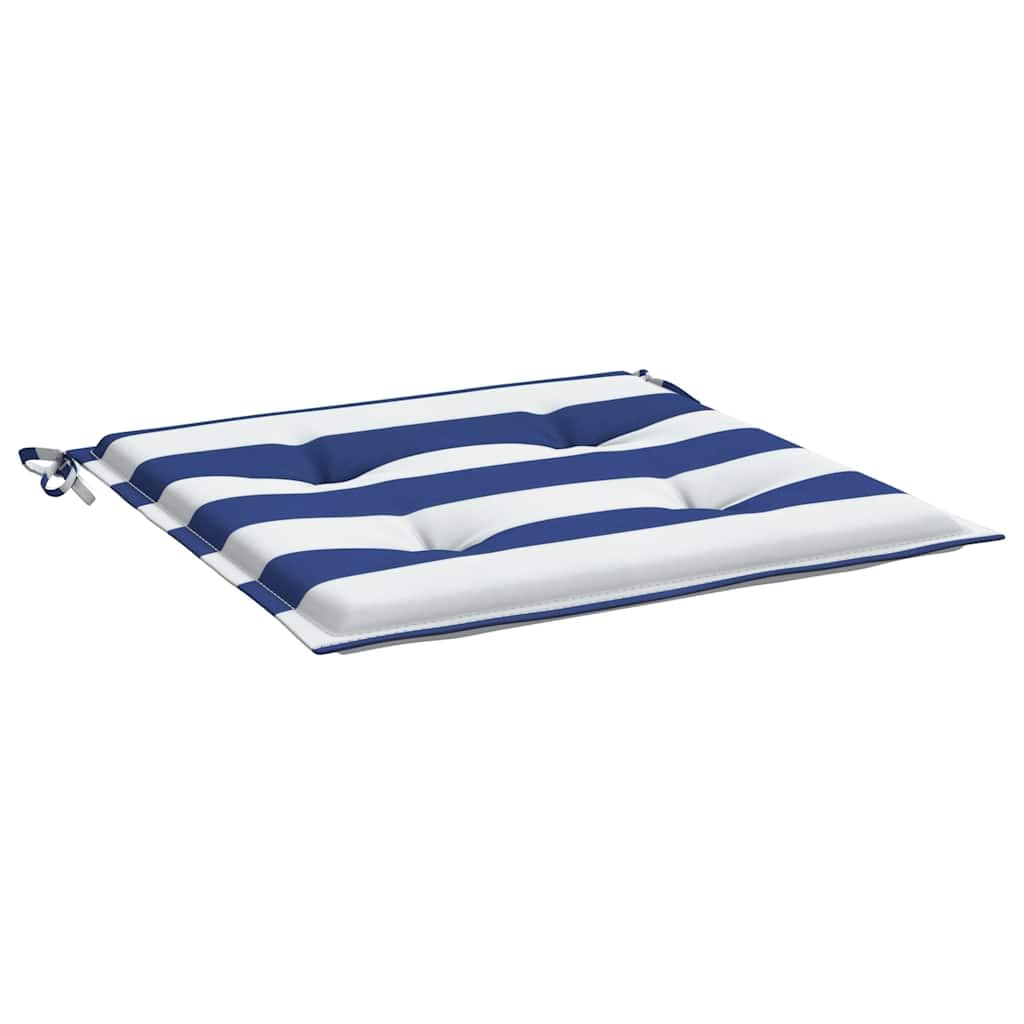 vidaXL Lot de 4 Coussins de Chaise de Jardin, Galettes de Siège Antidérapantes, Décoration Terrasse Patio Balcon Extérieur, 50x50x4 cm