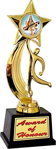 Delta Small Size (7.75 inch) Saraswati G Super Shiny Star Plastic Trophie with Plastic Base. Trophies for Winners appreciations Events Awards Teachers Students Offices (PF-79) (B08W1XWZDL) Amazon Price History, Amazon Price Tracker