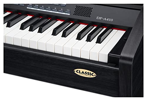 Classic Cantabile DP-A 410 Piano Numérique – 88 touches clavier électronique – Synthetiseur avec USB-MIDI, 600 voix, 128… - Les Beatles, Paul McCartney, John Lennon, RIngo Starr, George Harrison Classic Cantabile DP-A 410 Piano Numérique - 88 touches clavier électronique - Synthetiseur avec USB-MIDI, 600 voix, 128… – Image 5