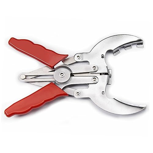 IWOWHERO Automobile Piston Ring Clamp Clamp Tool Single Ear Hose Heavy Duty Carbon Steel Easy to Carry