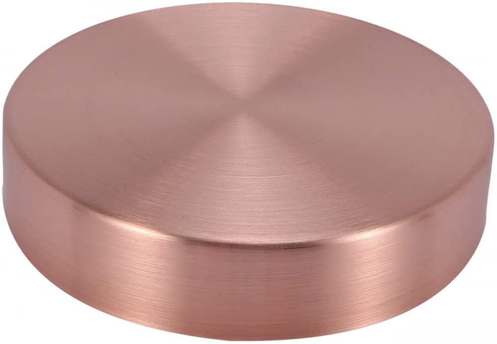 Miedziana okrągła taca do przechowywania stół metalowy organizer do przechowywania biżuterii organizer na małe przedmioty taca do przechowywania dekoracja 14 * 14 cm
