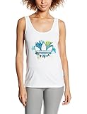  adidas Floral1 Trefoil - Camiseta para Mujer, Color Blanco, Talla 32