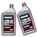 Maintenance 2 PK Kohler Engine 10W30 Synthetic Blend Motor Oil 1 Quart Bottles 25 357 65s