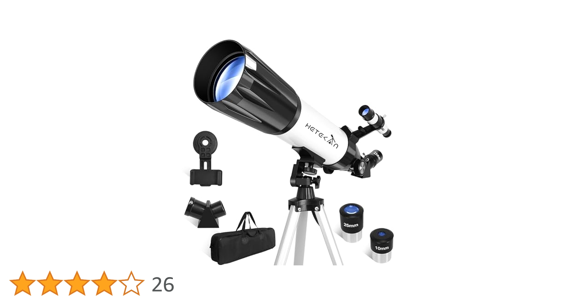 天体望遠鏡　HETEKAN Amazon.co.jp: 天体望遠鏡 初心者向け 子供も大人も使える 屈折