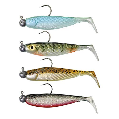 Set De Pêche Gunki G-Bump 7,5cm – 10 Leurres Souples Montés Sur Tête Plombée 10g