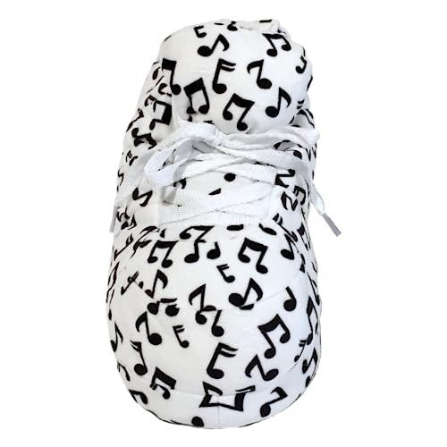 Image of Happy Feet Slippers Standard Sneaker Slippers for Men, Women, and Kids - Women Shoes, Gifts for Women, As Seen on Shark Tank - Classy Oversized House Slippers for Women with Non-Slip Rubber Soles