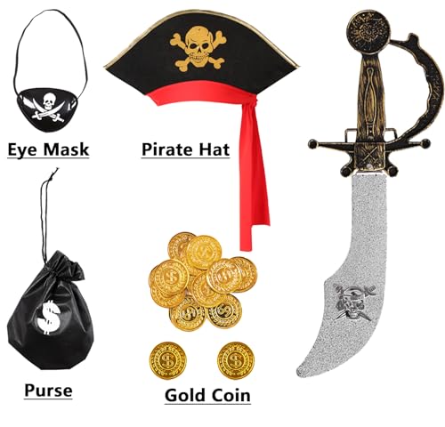 Disfraz de Pirata para Niñas 5-7 Años miniatura 2