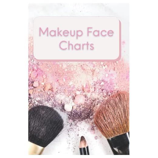 Makeup Face Charts: Blank Face Charts for Makeup Artists, Practice and record different looks, lips, eyes, cheeks etc.