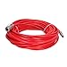 Air Compressor High Pressure Pipe, Air Compressor High Pressure Air Hose 20m Length 1/4in Aluminum Universal Connector 5mm Inner Diameter 8mm, Hoses (Red)