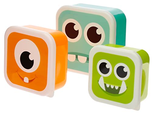 Puckator LBOX36, Set di 3 Contenitori per Alimenti...