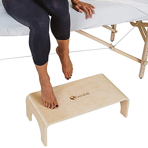 EARTHLITE Houten kruk Big Step - opstap/kruk van verfijnd, duurzaam geteeld esdoornhout, hoogwaardig & stabiel (18cm) - Image 3