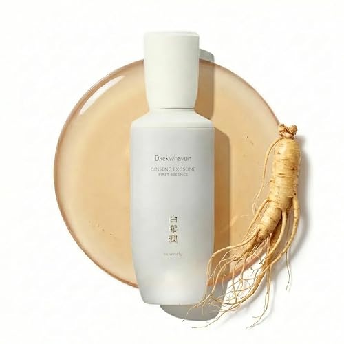 Ginseng Exosome First Essence | Hydrating, Targets Wrinkle & Dullness, Dark Spot Remover,...
