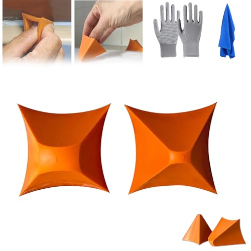 Silicone Seam Tools,Silicone Seam Tools for Caulking,Silicone Applicator Tool,Silicone Caulking Too, Caulk Finishing Tool, Caulk Smoothing Tool,4/6/10/16mm Calking Tool (1Set)