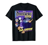 Disney Darkwing Duck Black T-Shirt: Classic Fit, Crew Neck, Adult, Short Sleeve