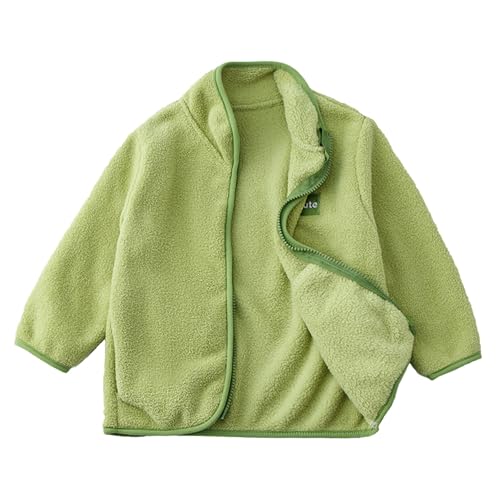 2024 Winter Fleece Jacket Coat Boys Girls Fall And Winter New Pellet Cardigan Stand Up Collar Jacket Christmas Coat