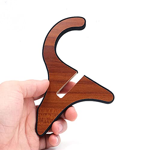 Alnicov Tragbarer, abnehmbarer Kalimba-Halter aus Holz, Daumenklavierständer, fester Rahmen für 10-Tasten-17-Tasten-Kalimbas