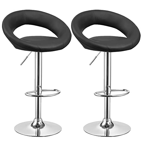 2 SGABELLI DA BAR e CUCINA CON PENISOLA REGOLABILI...