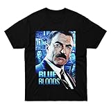 Mens Womens Tshirt Tom Selleck Blue Bloods Shirts for Men Women Gift Graphic Cool