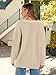 LILLUSORY Women Oversized Cardigan Sweater 2025 Fall Outfits Cloth Fashion V Neck Knit Button Front Casual Trendy Tops Apricot Medium