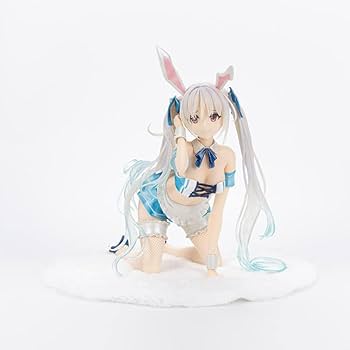 Chris クリス 1/4 フィギュア　海外製 Amazon.co.jp: 软体 ソフト Chris-Aqua Blue Bunny Ver. 1/4