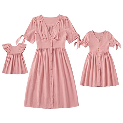 Vestidos a juego madre e hija para crear recuerdos familiares con estilo