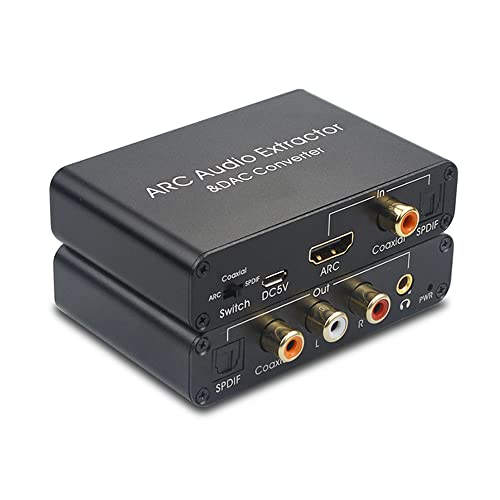 Adaptateur audio Arc résout le manque de prise jack sur TV pour brancher un casque ou ampli