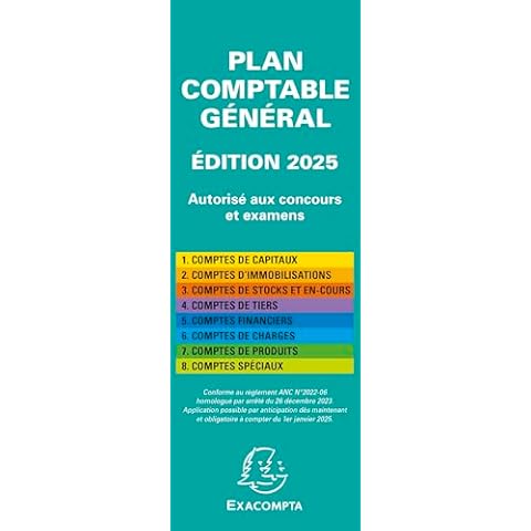 Exacompta Plan Comptable Général 14002E Cover