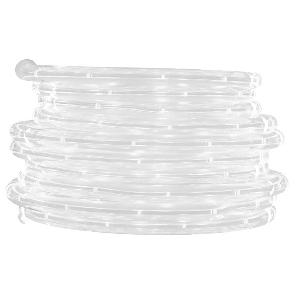 vidaXL Lichtschlauch 1200 LEDs Lichterschlauch Lichterkette LED-Streifen Außen Innen Party Deko Weihnachtsbeleuchtung Weihnachtsdeko Kaltweiß 50m PVC