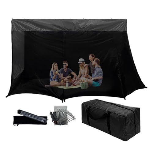 Tienda de campaña SUV – Toldo impermeable y resistente al viento, sombra de viaje anti UV con configuración rápida, espacioso refugio de 126 x 78 x 76.7 pulgadas, ideal para senderismo, camping,